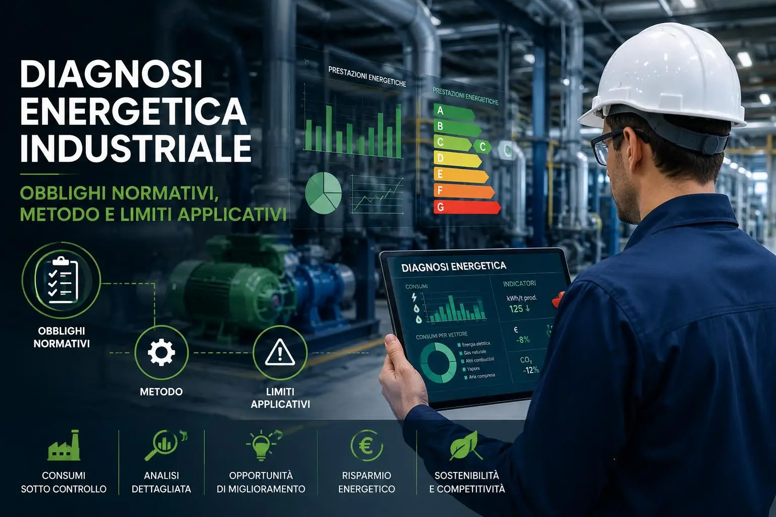 Diagnosi energetica industriale obblighi normativi marini energy lab